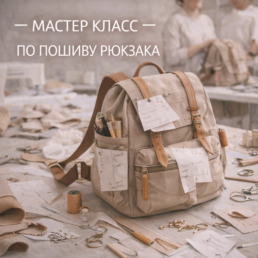Программы и мастер-классы по пошиву рюкзака в Нижнем Новгороде в Нижнем Новгороде